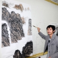山东茌平：画家巫世林巨幅清明上河图完美收笔