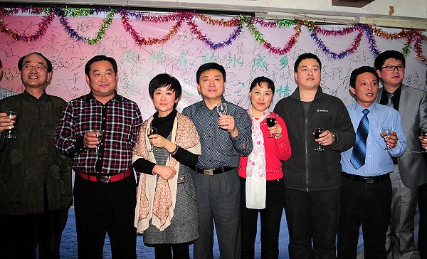 2013年2月23日，在济南工作的聊城籍老乡聚会现场。
