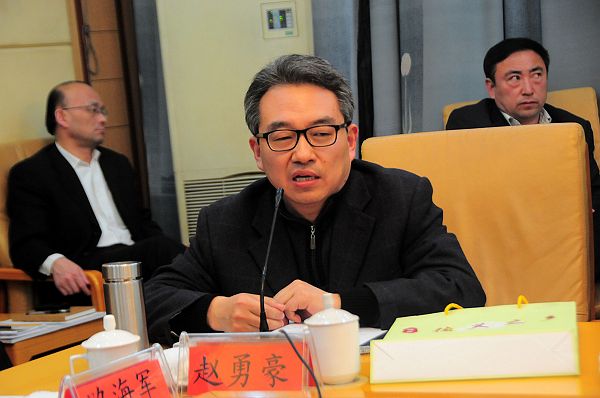 2013年3月17日，聊城大学教授赵勇豪在山东省茌平县首届孝义文化研讨会上。 (4).jpg
