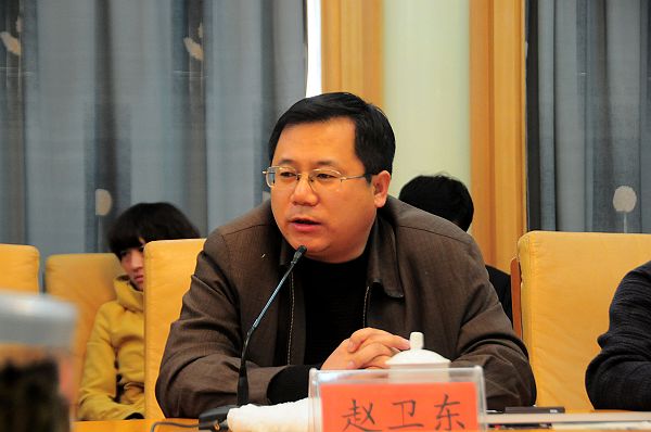 2013年3月17日，山东师范大学齐鲁文化研究中心教授赵卫东在山东省茌平县首届孝义文化研.jpg