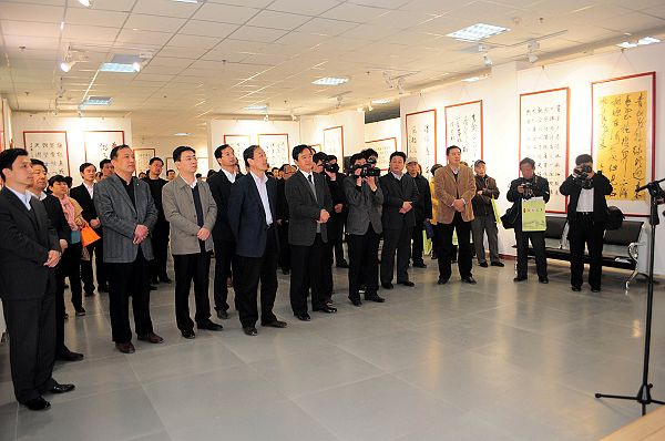 2013年3月18日，全国书法名家邀请展亮相首届鲁义姑孝义文化节 开展仪式现场。 (24).jpg
