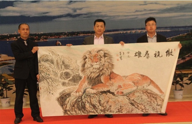 墨西哥驻中国总领事馆普利多大使请请的画作