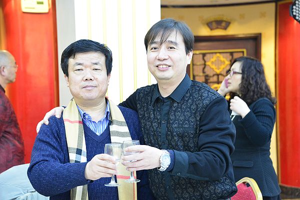 2014聊城籍在济南工作的老乡团拜掠影。 