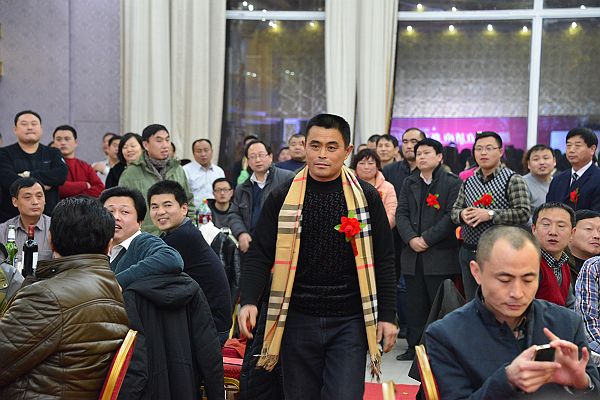 2014聊城籍在济南工作的老乡团拜掠影。 
