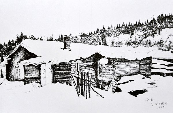 2014年2月13日，山东省茌平县钢笔画家李保强钢笔画作品集部分作品。