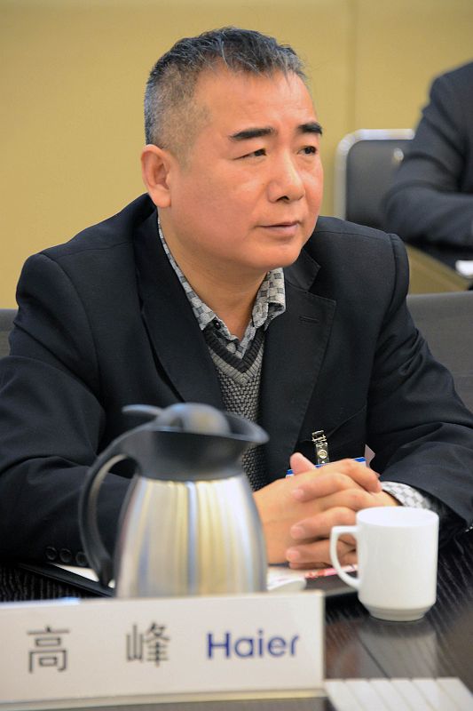 2014年4月24日，山东省企业文化学会会长办公会在青岛海尔集团公司召开