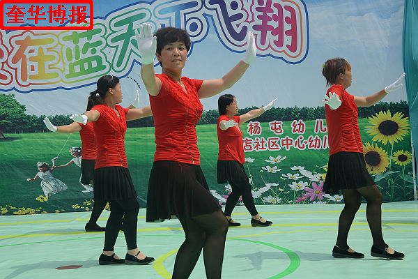 茌平县冯官屯镇小杨屯村幼儿园、薛店幼儿园庆六一汇报演出