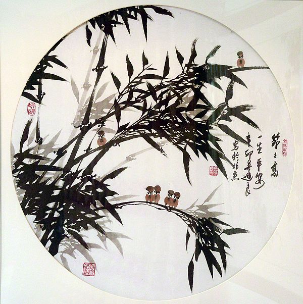 国礼画家吴进良的部分作品。