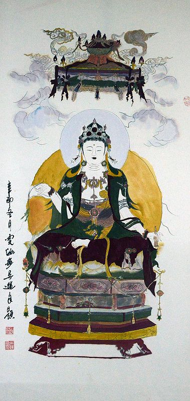 国礼画家吴进良的部分作品。