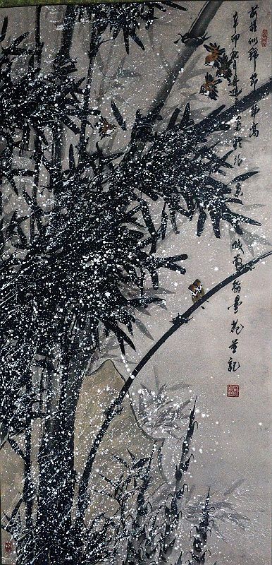 国礼画家吴进良的部分作品。