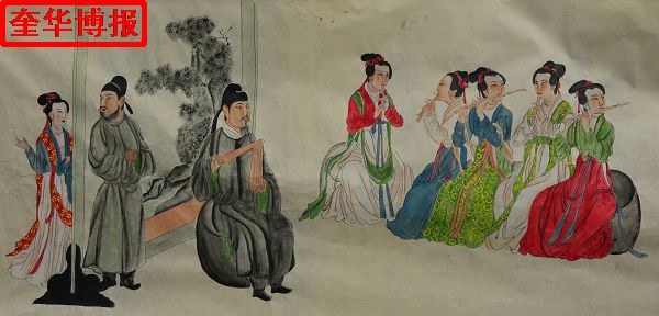 2014年9月22日， 今年89岁的山东省茌平县杜郎口镇张海子村老画家张宗源的绘画作品