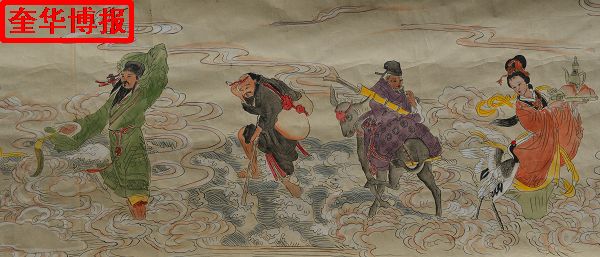 2014年9月22日， 今年89岁的山东省茌平县杜郎口镇张海子村老画家张宗源的绘画作品