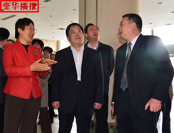 2014年11月6日，山东省副省长王随莲在茌平县人民医院调研县级公立医院综合改革情况。