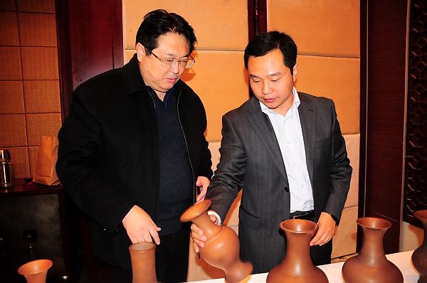 民主建国会聊城市委员会首次举办的“非遗手拉手、共圆中国梦”活动。