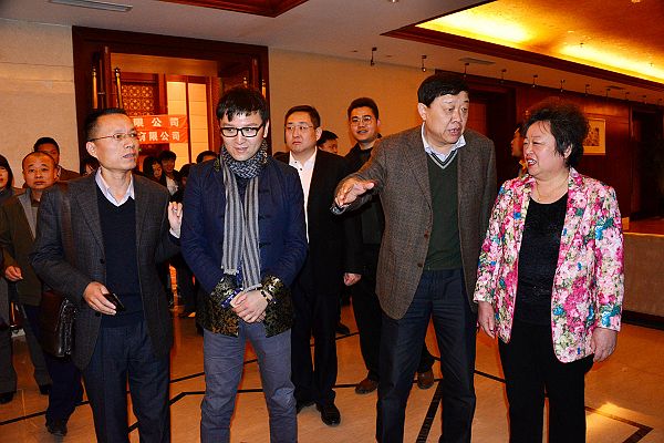 民主建国会聊城市委员会首次举办的“非遗手拉手、共圆中国梦”活动。