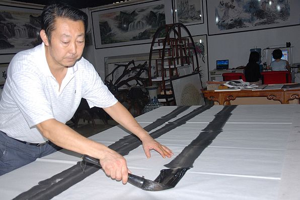 奎华播报：李德茂墨竹书法作品选