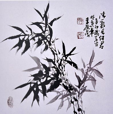 奎华播报：李德茂墨竹书法作品选
