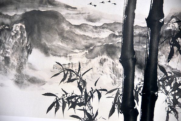 奎华播报：李德茂墨竹书法作品选