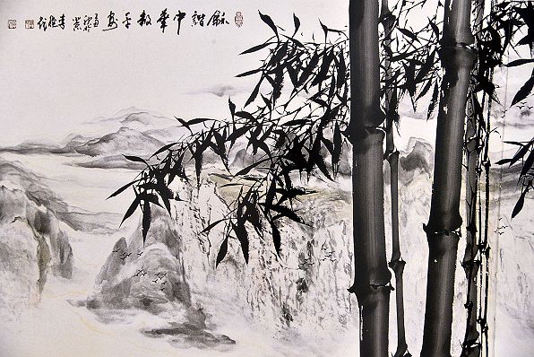 奎华播报：李德茂墨竹书法作品选