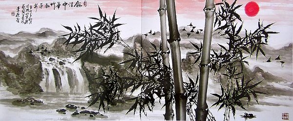 奎华播报：李德茂墨竹书法作品选