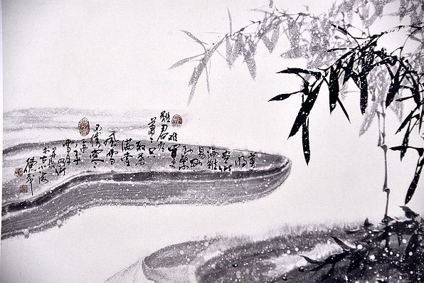 奎华播报：李德茂墨竹书法作品选