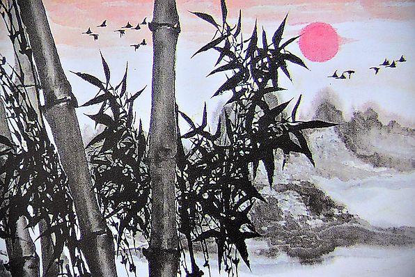 奎华播报：李德茂墨竹书法作品选