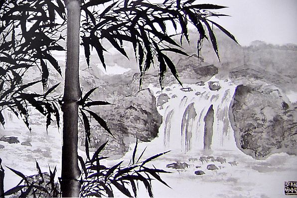 奎华播报：李德茂墨竹书法作品选