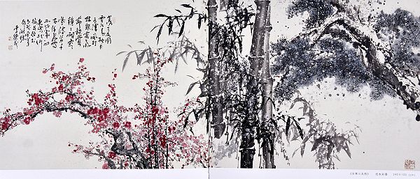 奎华播报：李德茂墨竹书法作品选