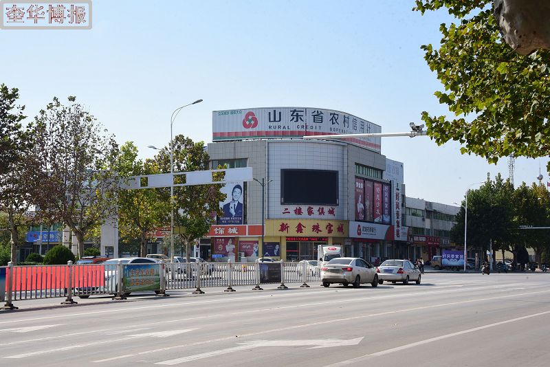2017年10月24日，航拍山东省德州市武城县城市面貌。