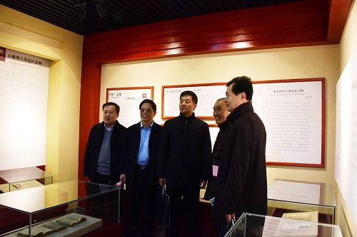 2017年12月9日，山东省茌平县洪官屯镇成无己纪念馆开馆日来宾参观。 (3).jpg