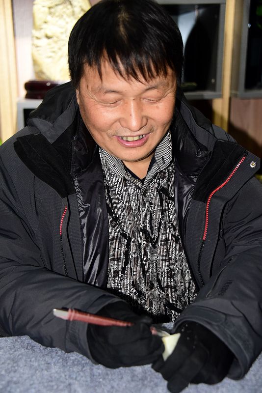 2017年12月26日，山东省茌平县翰林印社在翰林书苑成立现场。 (4).jpg