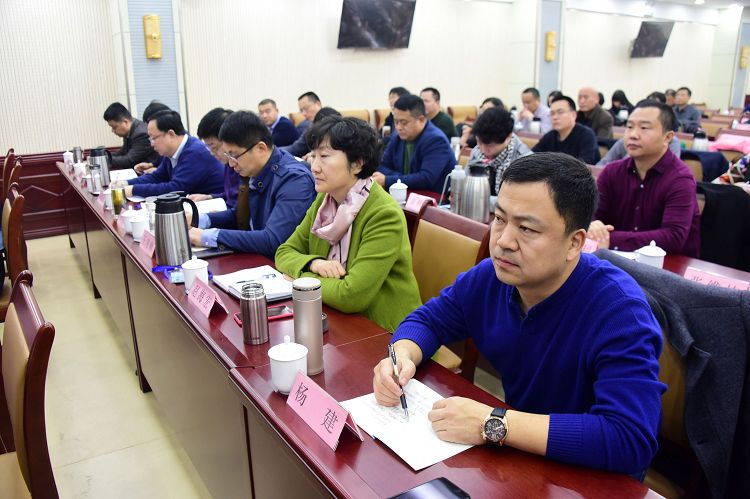2018年12月6日，山东省聊城市首届中华职业教育社骨干社员培训班现场。 (1).JPG