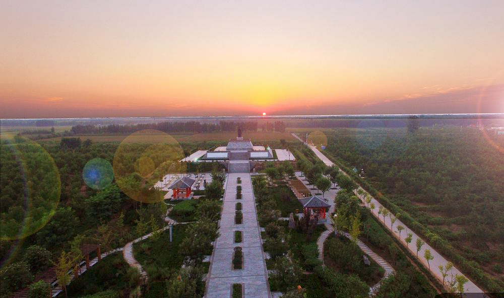 2016年9月7日，航拍山东省茌平县肖庄镇生态农业旅游观光基地。 (10).JPG