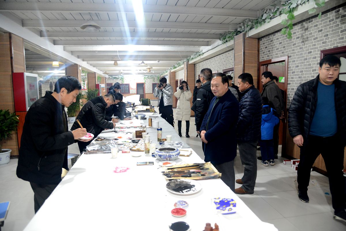 2020年12月13日，山东省聊城市茌平区紫田书画院开业现场。 (3).JPG