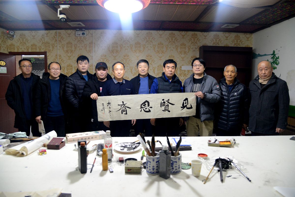 2020年12月13日，山东省聊城市茌平区紫田书画院开业现场。 (5).JPG