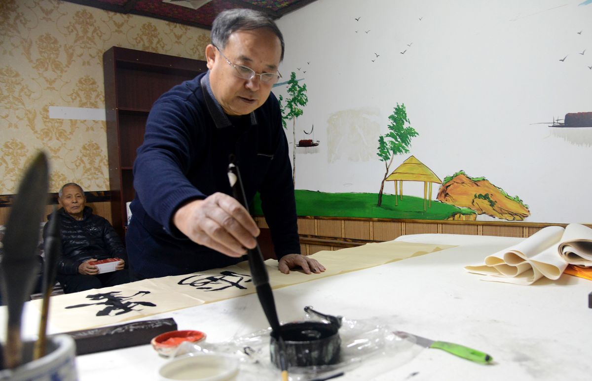 2020年12月13日，山东省聊城市茌平区紫田书画院开业现场。 (7).JPG