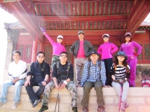 庆五四，港大版带队南山走哪算哪。探新路，麦领队爬一送二真够潇洒！